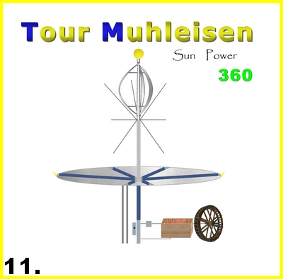 The Muhleisen Tower Sun Power 360 green